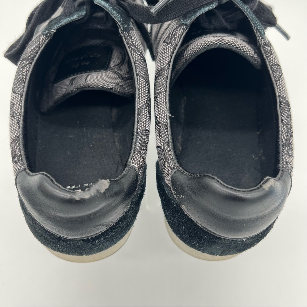 Coach Black and Gray Kelson Sneaker - Women 7B - Picture 5 of 9